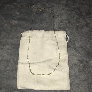 Plain gold chain